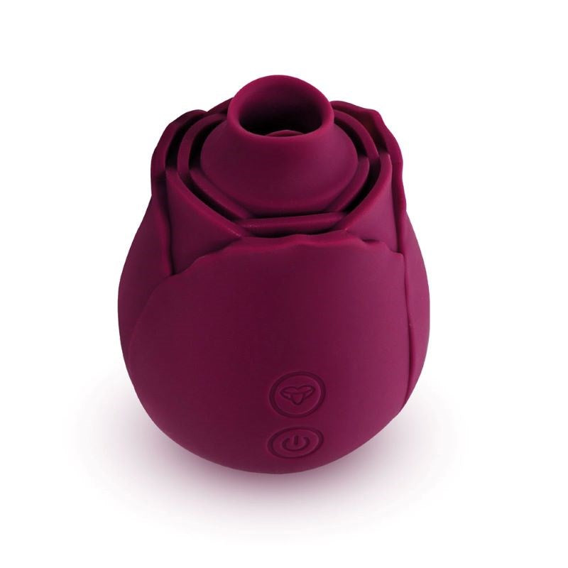 Skins Touch Rose Buddies Rechargeable Clitoral Vibrator with 10 Speeds - - Finger and Tongue Vibrators
