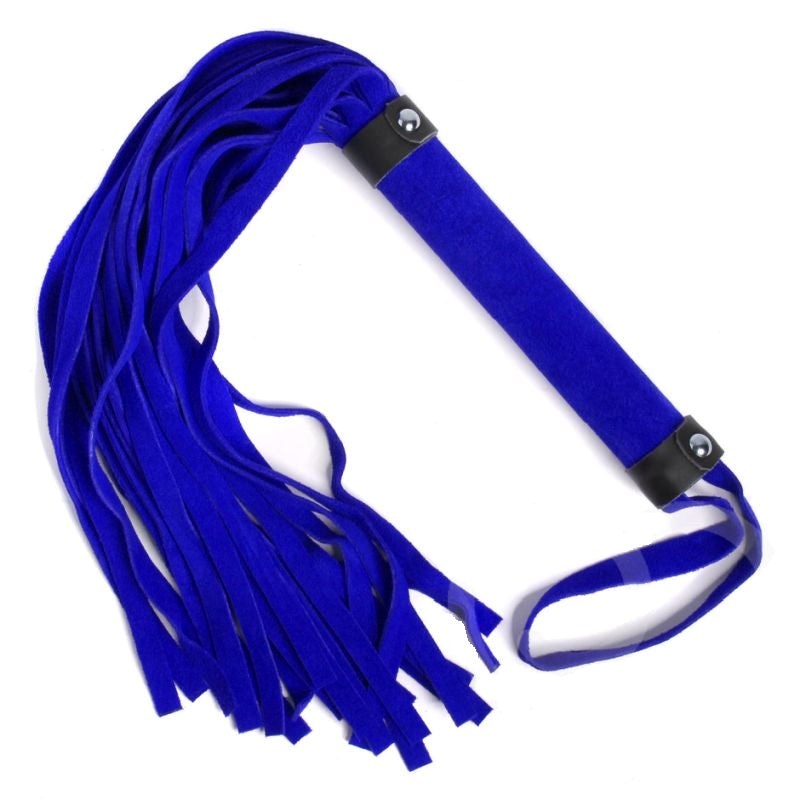 Soft Suede Bondage Flogger Be Harder for Longer - - Whips And Crops