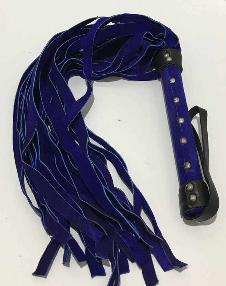 Soft Suede Bondage Flogger Be Harder for Longer - - Whips And Crops