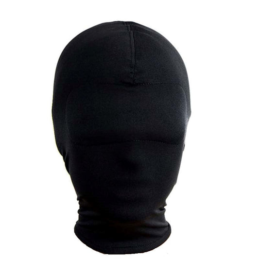 Spandex Hood With Padded Blindfold Slide On And Enjoy - - Bondage Hoods