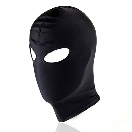 Spandex Open Eye Hood CRing for Every Man - - Bondage Hoods