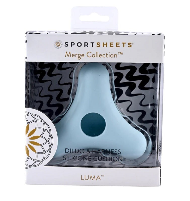 Sportsheets Luma Dildo and Harness Silicone Cushion Enhanced Comfort - - Realistic Dildos