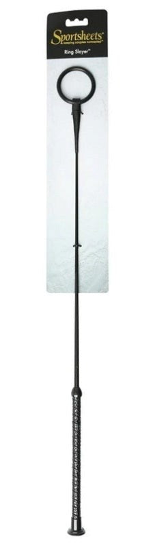 Sportsheets Ring Slayer Crop Impact Sex Toy with Flexible Ring - - Whips And Crops