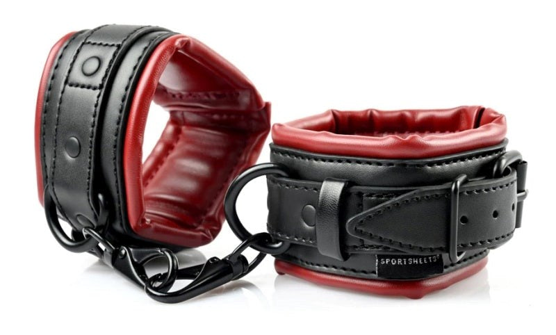 Sportsheets Saffron Bondage Hog Tie and Cuffs Set - - Cuffs And Restraints