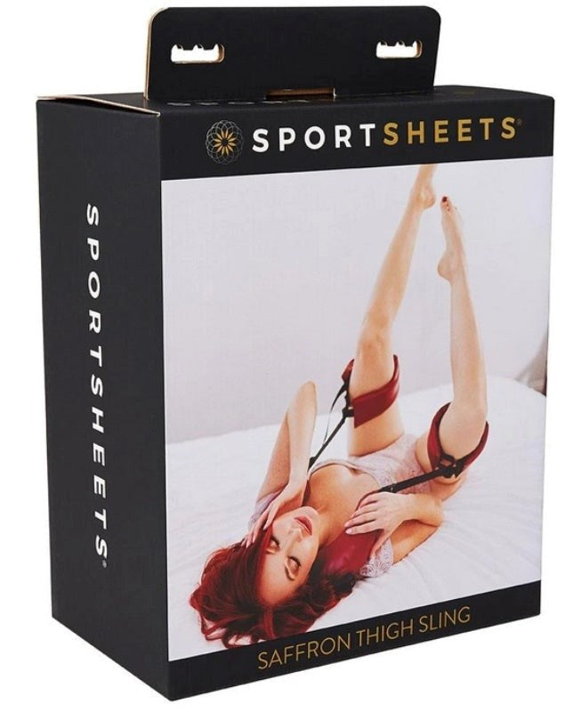 Sportsheets Saffron Thigh Sling Top Cock Fittings - - Spreaders and Hangers
