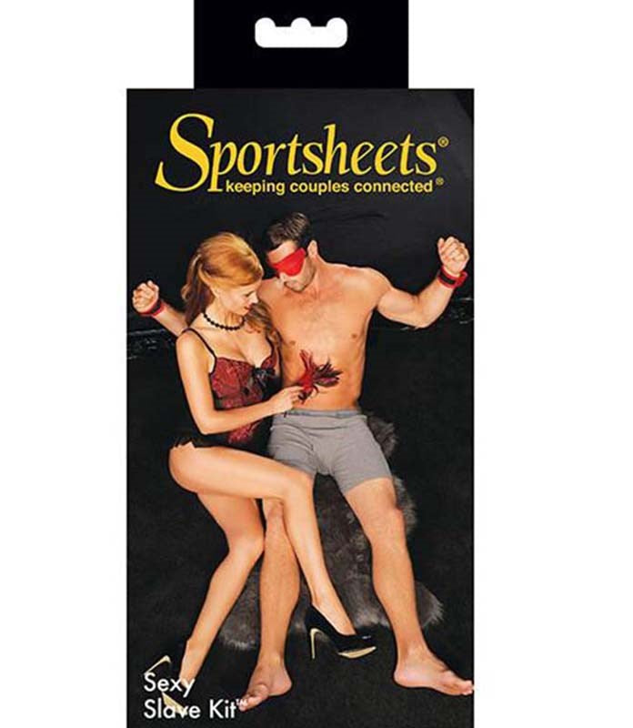 Sportsheets Sexy Slave Kit Premium Cock Gear - - Bondage Kits