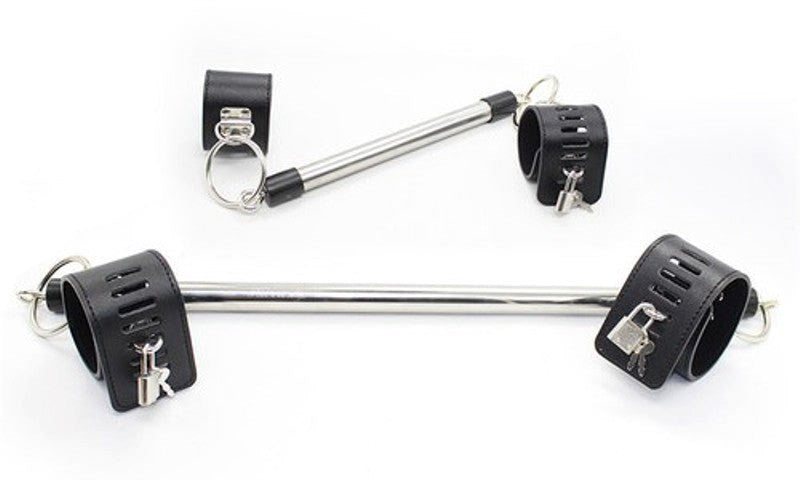 Spread-Em Spreader Bar & Cuff Set Cock Fit Delights - - Spreaders and Hangers