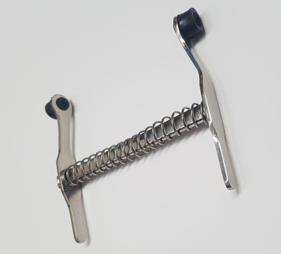 Hells Couture Spring Loaded Steel Mouth Gag Medical Grade Steel - - Dental and Clinical