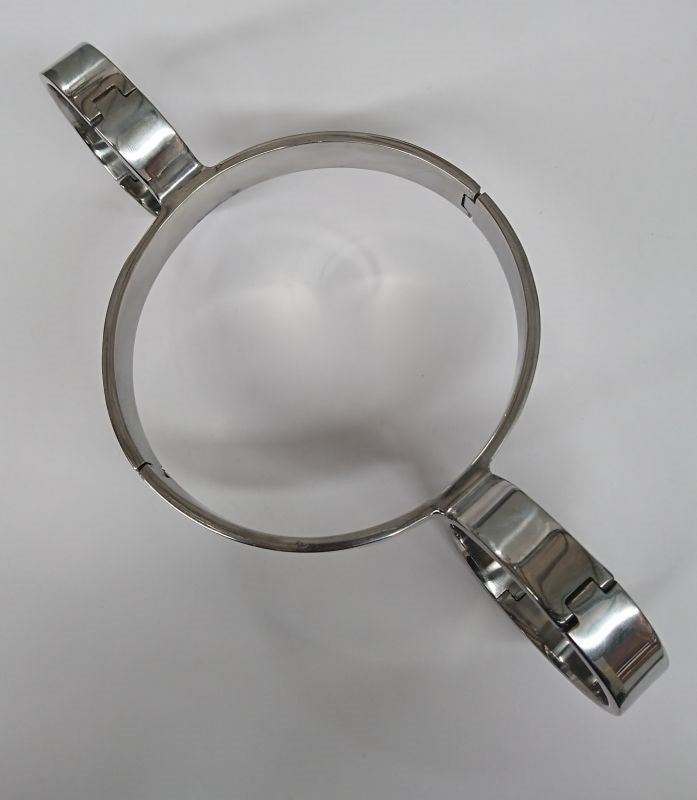 Steel Slave Collar & Cuffs Best Adult Shop - - Cuffs And Restraints