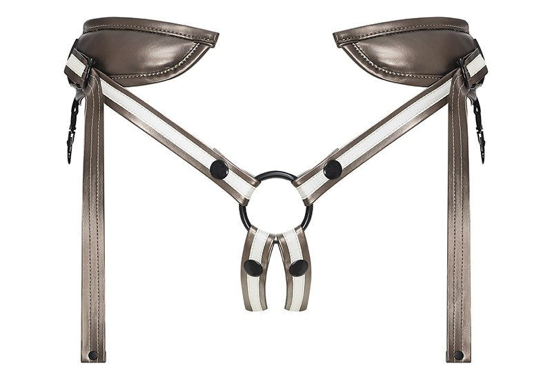 strap on me Desirous Harness Adjustable Leatherette Design - - Strap On Sextoys