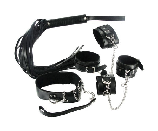 Strict 7 Piece Bondage Adventure Set Get Harder Now - - Bondage Kits