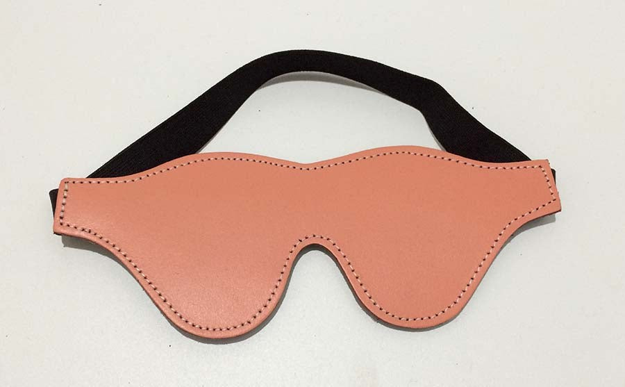 Hells Couture Suede Bondage Blindfold Premium Sensory Deprivation - - Fancy Dress Ups