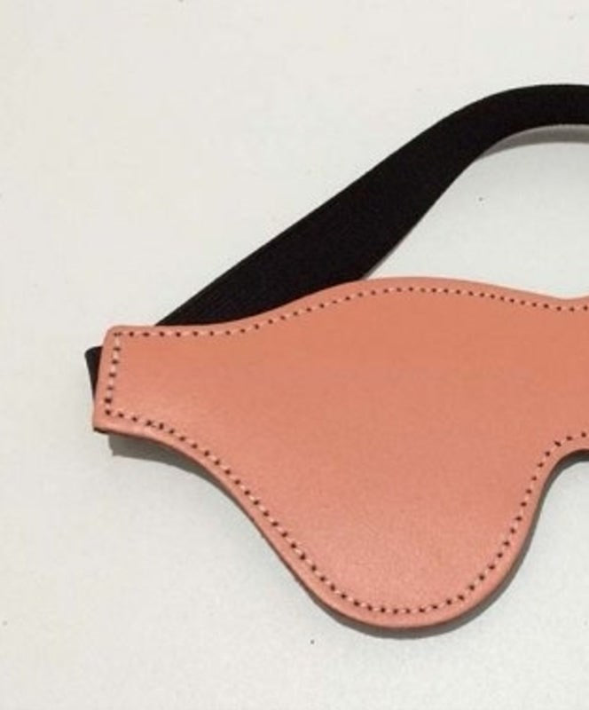 Hells Couture Suede Bondage Blindfold Premium Sensory Deprivation - - Fancy Dress Ups