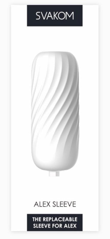 Svakom Alex Male Masturbator Replacement Sleeve Ultra Soft TPE Material - - Vibrator Accessories