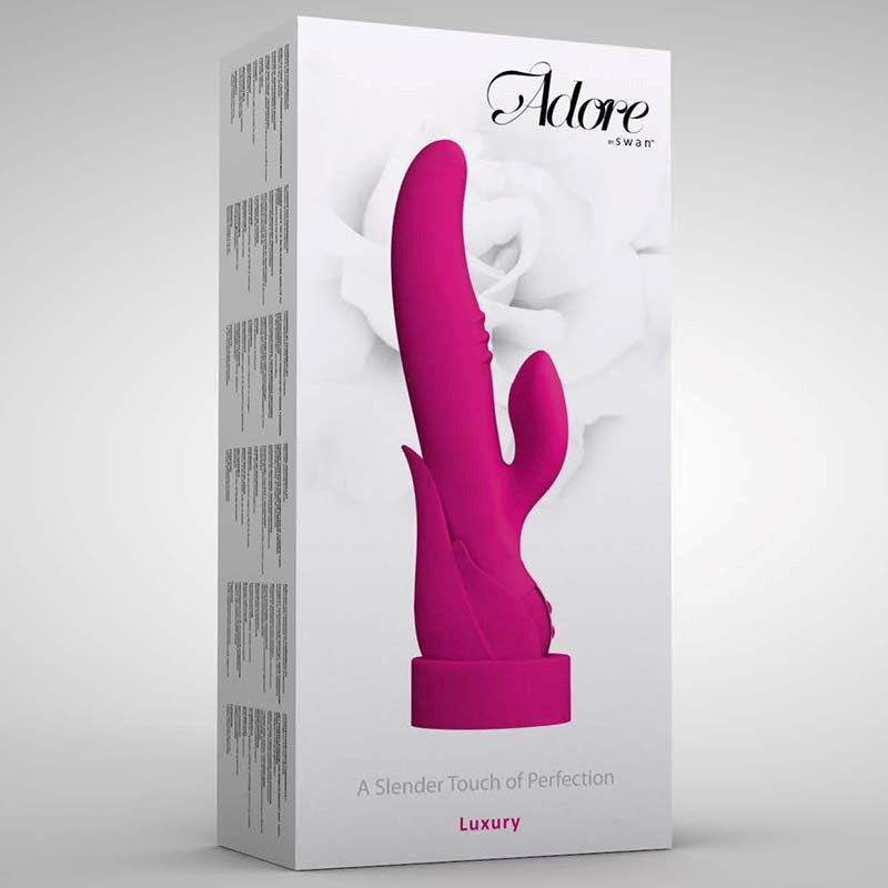 BMS Factory Swan Adore Luxury Dual Motor Clitoral Vibrator - - Rabbit Vibrators