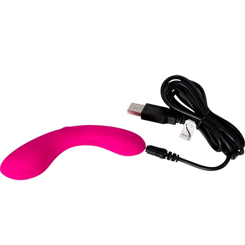 BMS Factory Swan The Mini Wand Body Massager with Dual PowerBullet Motors - - Waterproof Vibrators