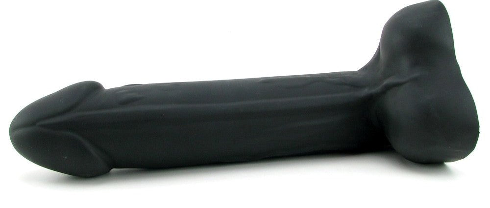 Tantus Hoss Black 12.5 Inch Premium Silicone Dildo with Flared Base - - Realistic Dildos