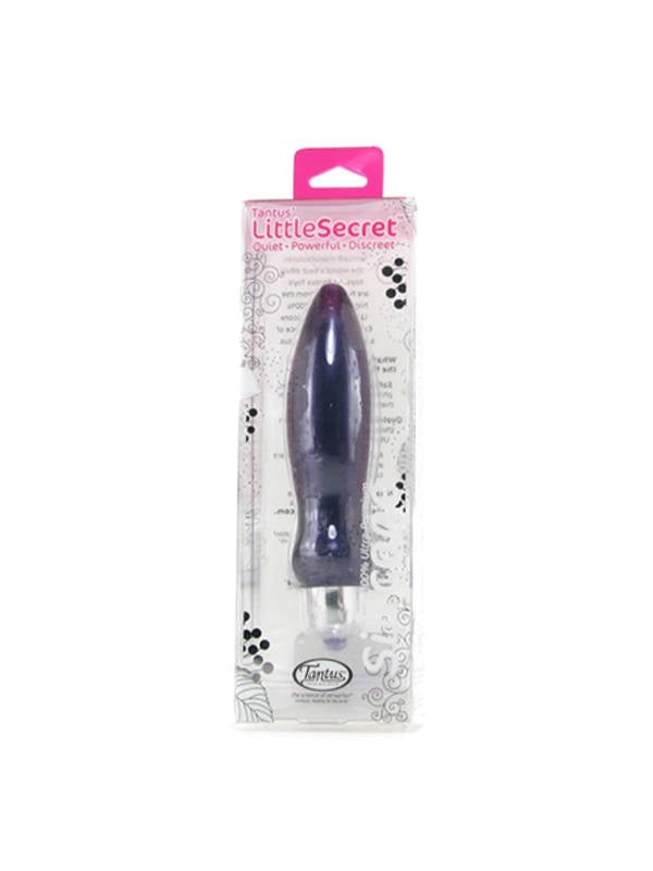 Tantus Little Secrets Whisper Compact Clitoral Vibrator with 7 Modes - - Jelly Vibrators