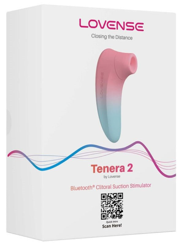 Lovense Tenera 2 Clitoral Suction Vibrator with Air Pulse Technology - - Clit Ticklers and Pulsators
