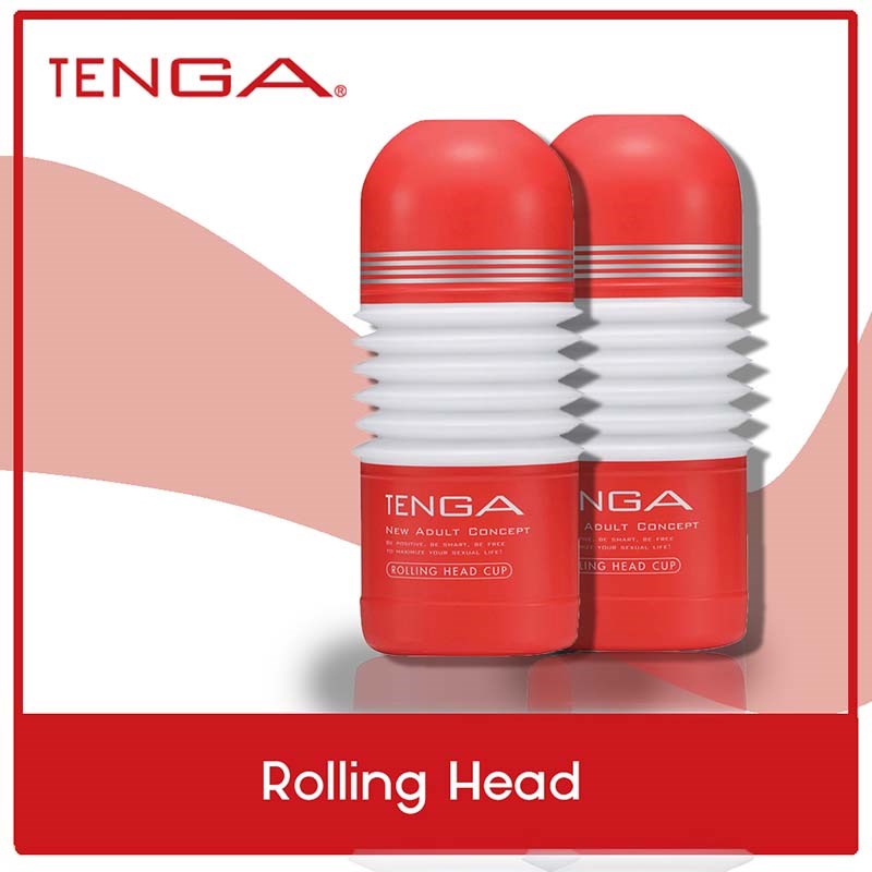 Tenga Rolling Head Cup Experience Cock Control - - Masturbators and Strokers