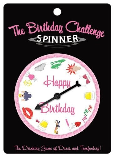 Kheper Games The Birthday Challenge Spinner Adult Game - - Sex Games, Coupons and Tricks