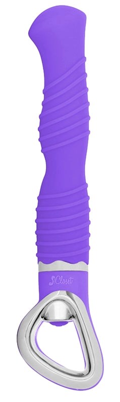 Closet Collection The Ellie G Bendable Ribbed G Spot Vibrator - - G-Spot Vibrators