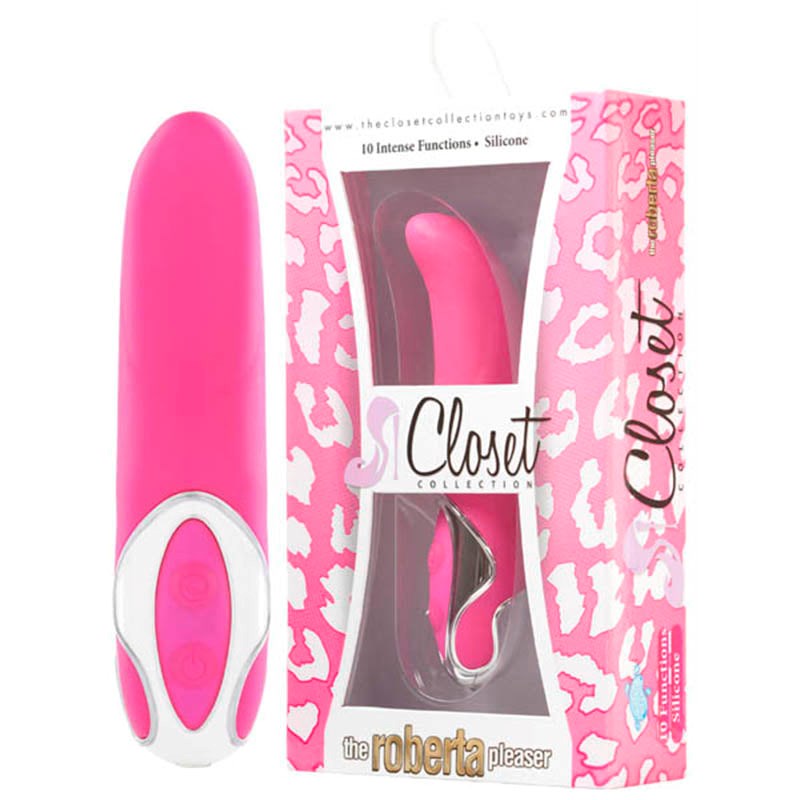 Closet Collection The Roberta Pleaser Luxurious Silicone Massager for Women - - G-Spot Vibrators