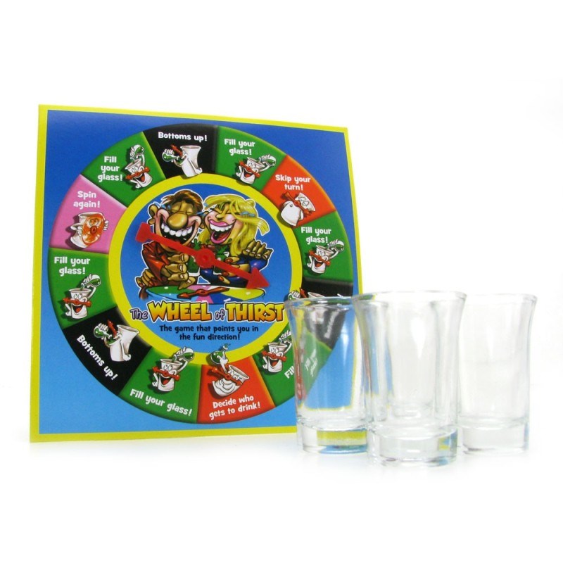 Kheper Games The Wheel of Thirst Adult Card Game - - Sex Games, Coupons and Tricks