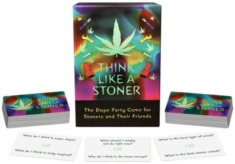 Kheper Games Think Like a Stoner Game 200 Question Cards Party Entertainment - - Sex Games, Coupons and Tricks