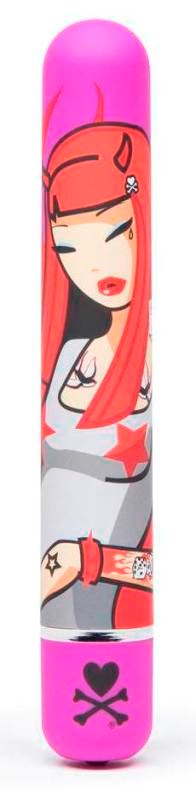 Love Honey tokidoki Pyro Girl Power Vibe 7 Function Classic Vibrator Features - - Personal Massagers
