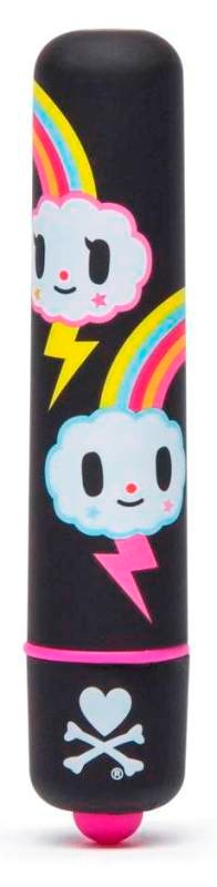 Love Honey tokidoki Rainbow Mini Vibe Single Speed Bullet Vibrator - - Personal Massagers