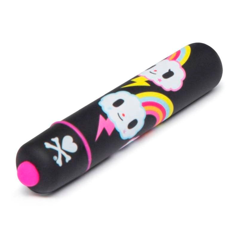 Love Honey tokidoki Rainbow Mini Vibe Single Speed Bullet Vibrator - - Personal Massagers