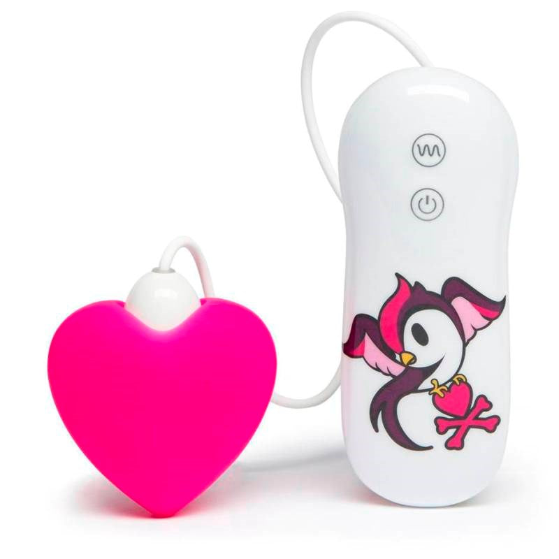 Love Honey tokidoki Swoop Petal Vibe 7 Function Clitoral Vibrator Heart Design - - G-Spot Vibrators