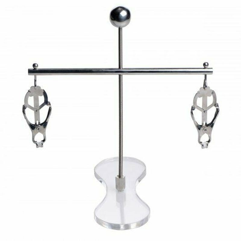 Tower of Pain Nipple Clamps Top Sex Toy Pick - - Nipple and Clit Clamps