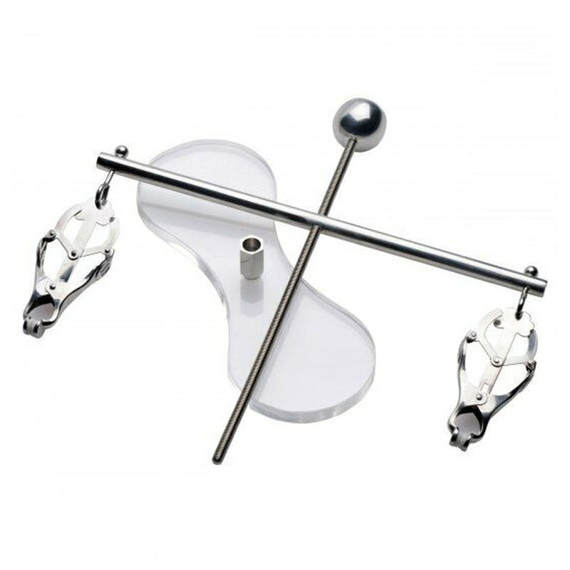 Tower of Pain Nipple Clamps Top Sex Toy Pick - - Nipple and Clit Clamps