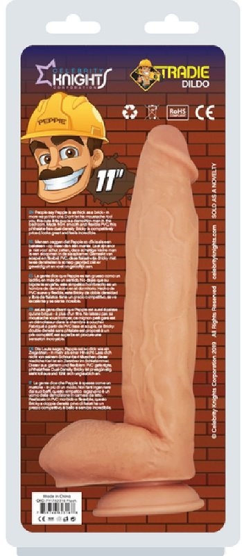 Tradie Dildo Peppie 9 Inch - - Realistic Dildos