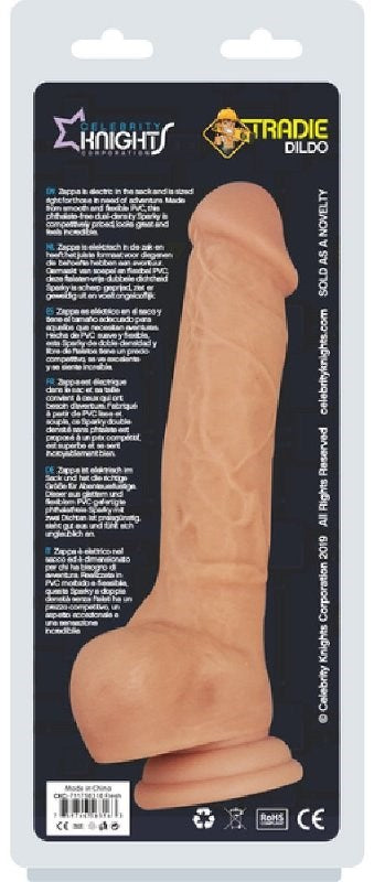 Tradie Dildo Zappa 9 Inch - - Realistic Dildos