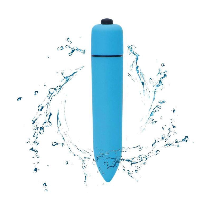 XR Brands Trinity Vibes VelvaFeel Point Vibe Compact Clitoral Vibrator - - Bullet Vibrators