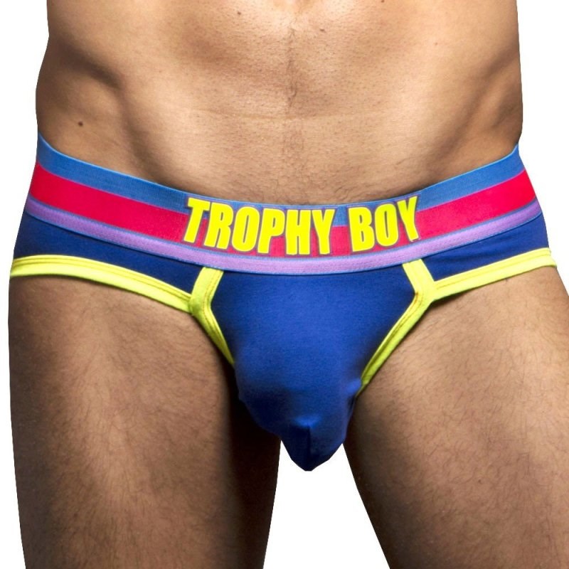 Andrew Christian Trophy Boy Hero Brief Enhances Penis Presentation - - Mens Briefs And Boxers