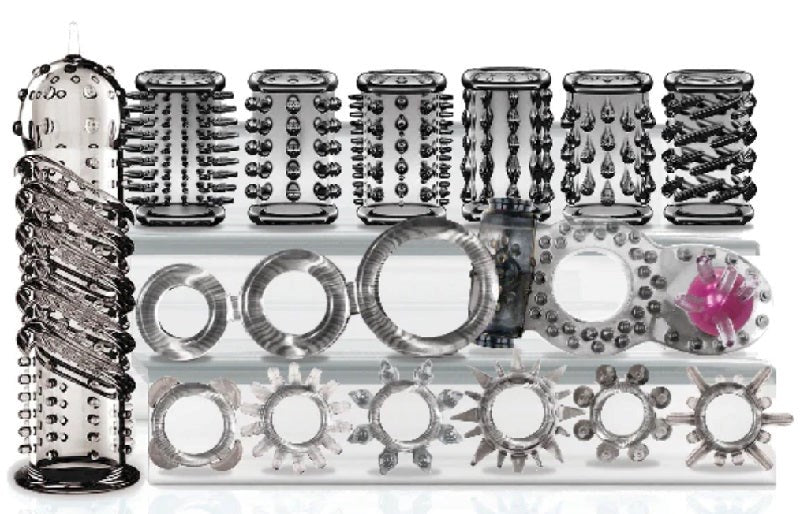 Try Curious 15 Piece Starter Kit Couples CRing Pick - - Sex Kits