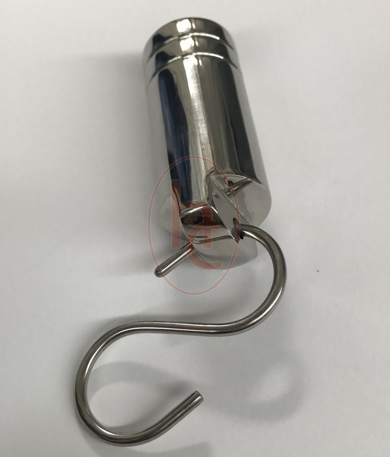 Hells Couture Tube Nipple Stretching Weight 190g Surgical Steel - - Breast and Nipple Toys