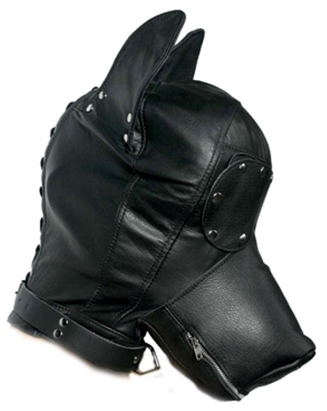 Ultimate Leather Dog Hood Fast Delivery AU - - Bondage Hoods