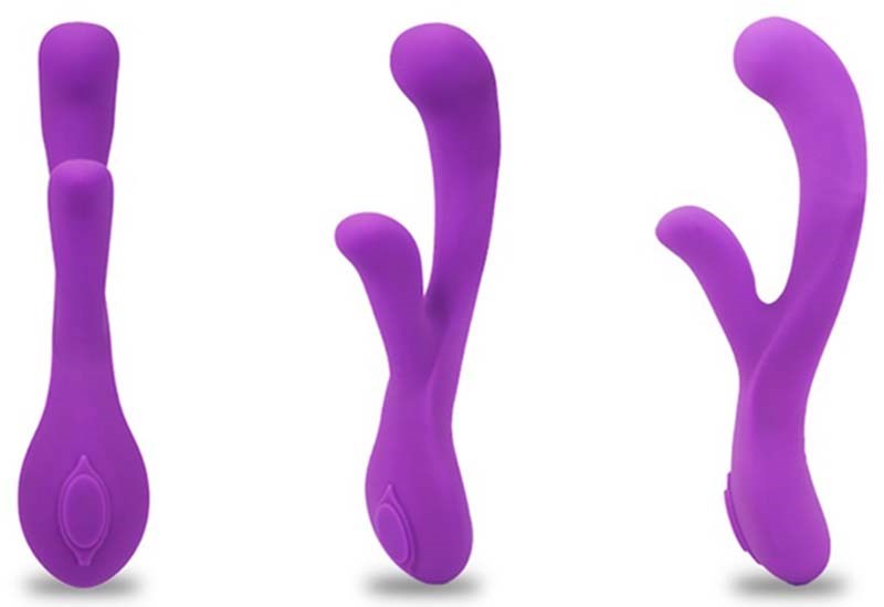 Topco UltraZone Orchid 9x Rabbit Style Vibe USB Rechargeable Vibrator - - Rabbit Vibrators