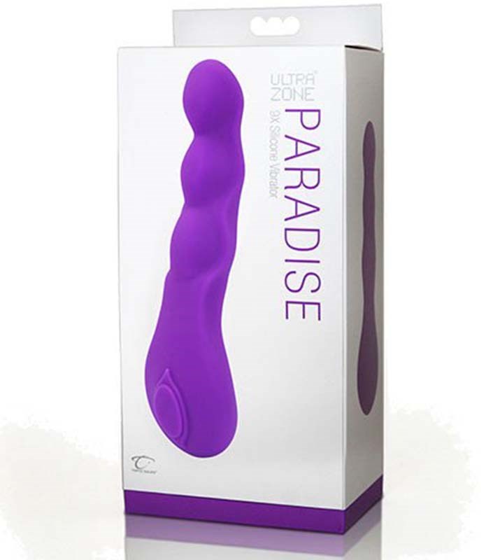Topco UltraZone Paradise 9x Silicone Rechargeable Clitoral Vibrator - - G-Spot Vibrators