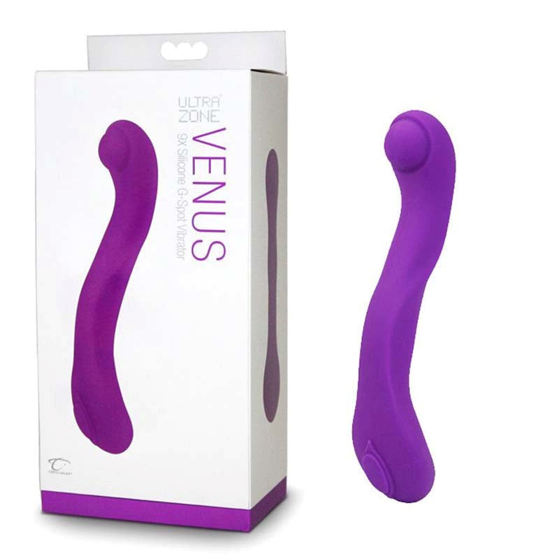 Topco UltraZone Venus 9x 9 Functions Ergonomic Silicone Vibrator - - G-Spot Vibrators