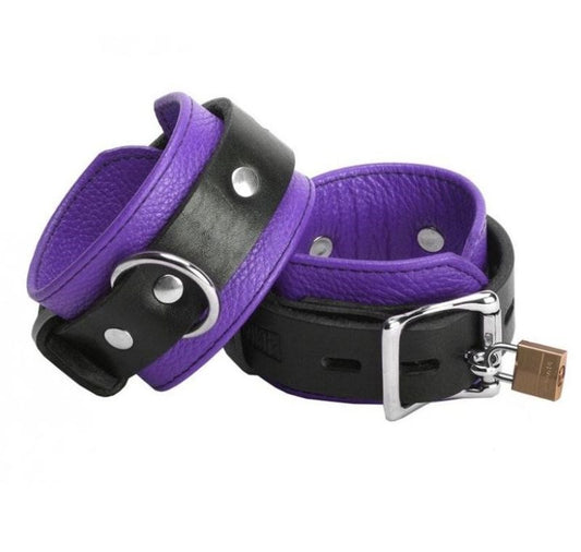 Underground Asylum Lockable Wrist Cuffs - - Cuffs and Restraints