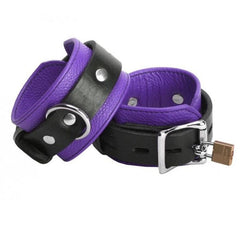 Underground Asylum Lockable Wrist Cuffs - - Cuffs and Restraints