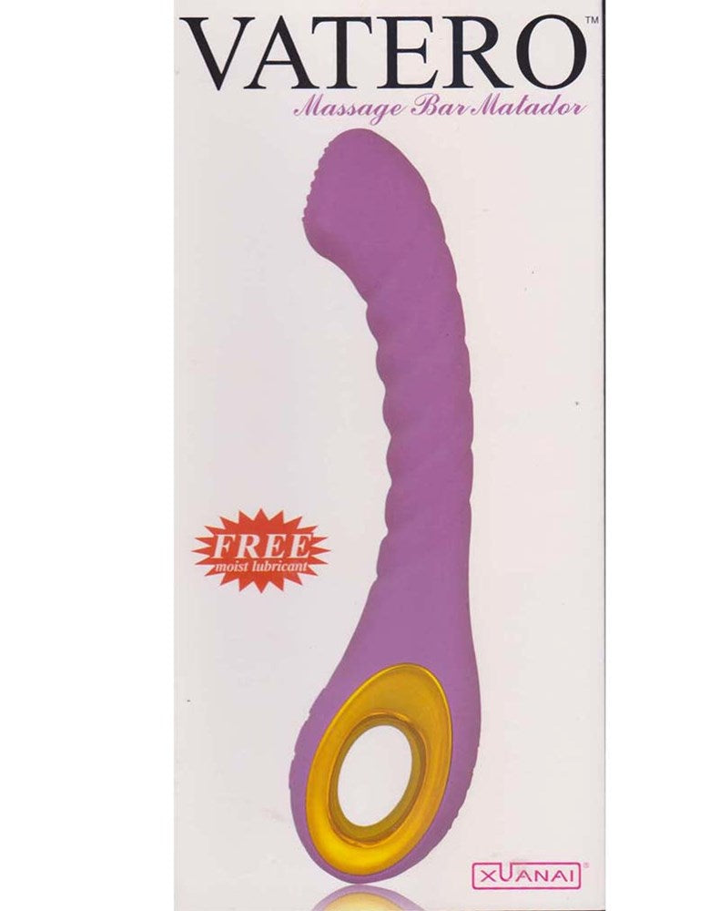 Xuanai Vatero G Spot Matador Curved Vibrator with Textured Nodules - - G-Spot Vibrators