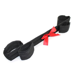 Velcro Ankle to Wrist Restraints with Bowknot - - Cuffs and Restraints