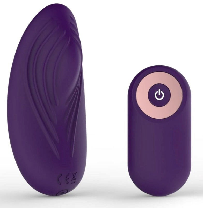 Velvetine Nora Multifunctional Pleasure Gem Rechargeable Panty Vibrator - - Strap On Sextoys